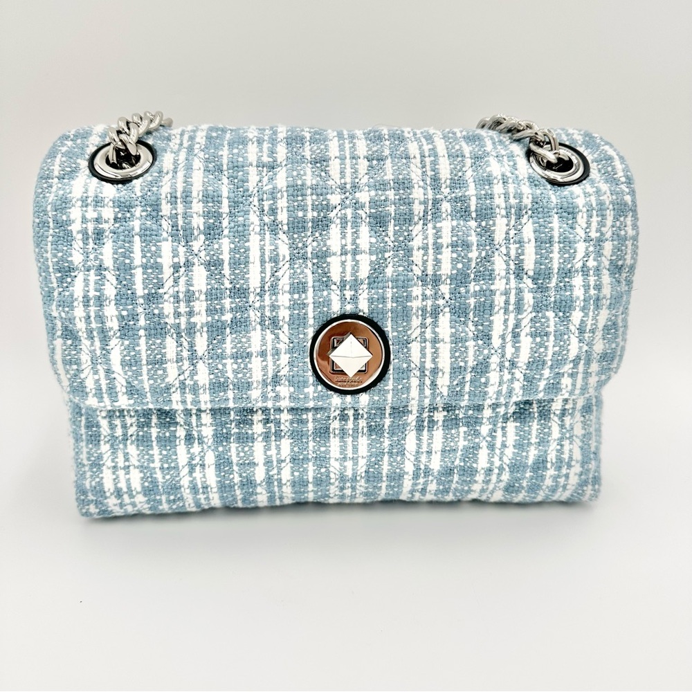 Kate Spade Natalia Denim Tweed Crossbody NWT